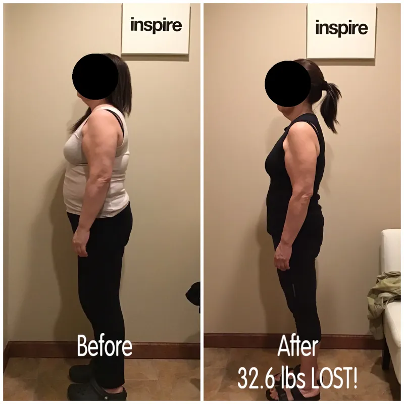 6 Weeks · 16.75 Inches Lost